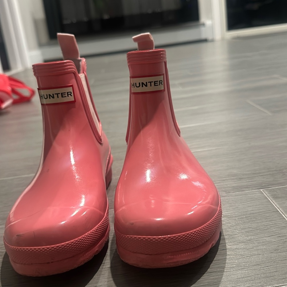 Hunter Boots sz 7 pink